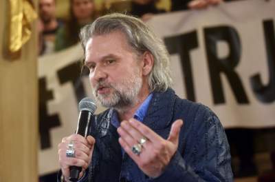 Konferencja w Teatrze Słowackiego. Cały zespół wspiera dyrektora - zdjęcie 28