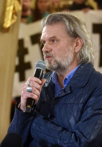 Konferencja w Teatrze Słowackiego. Cały zespół wspiera dyrektora - zdjęcie 26