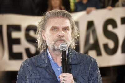 Konferencja w Teatrze Słowackiego. Cały zespół wspiera dyrektora - zdjęcie 14