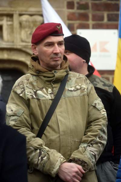 Marsz solidarności z Ukrainą w Krakowie. Finał przed konsulatem Rosji - zdjęcie 9