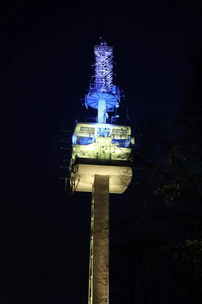 Kraków w ukraińskich barwach. Gest solidarności (fot. Jan Graczyński) - zdjęcie 6