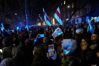 Nie dla wojny! Kraków solidarny z Ukrainą - zdjęcie 30