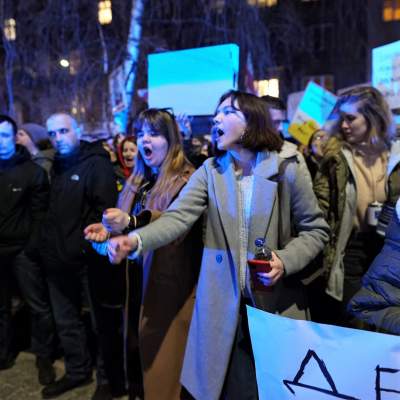 Nie dla wojny! Kraków solidarny z Ukrainą - zdjęcie 6