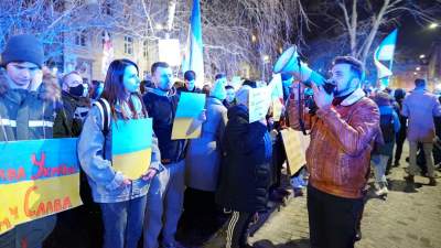 Nie dla wojny! Kraków solidarny z Ukrainą - zdjęcie 24