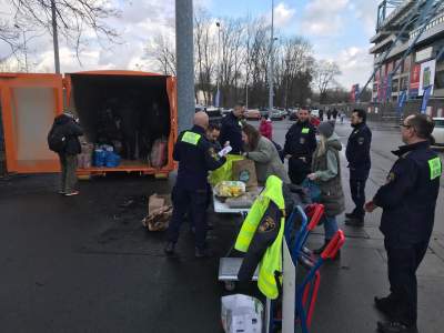 Stadion Miejski im. Henryka Reymana: zbiórka dla Ukrainy, fot. Jan Graczyński - zdjęcie 3