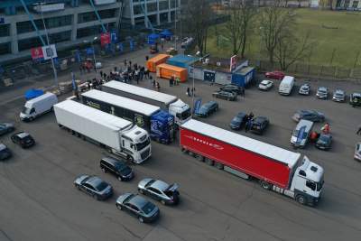 Tony darów dla walczącej Ukrainy, fot. B Świerzowski, Jan Graczyński (dron) - zdjęcie 9
