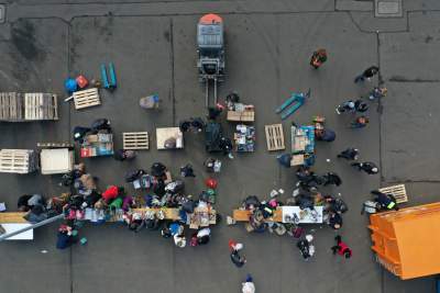 Tony darów dla walczącej Ukrainy, fot. B Świerzowski, Jan Graczyński (dron) - zdjęcie 3