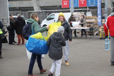 Tony darów dla walczącej Ukrainy, fot. B Świerzowski, Jan Graczyński (dron) - zdjęcie 30