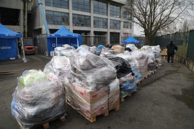 Tony darów dla walczącej Ukrainy, fot. B Świerzowski, Jan Graczyński (dron) - zdjęcie 12