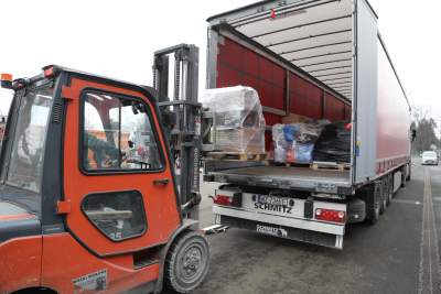 Tony darów dla walczącej Ukrainy, fot. B Świerzowski, Jan Graczyński (dron) - zdjęcie 26