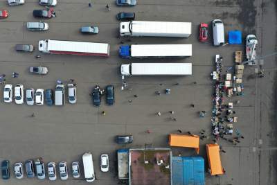 Tony darów dla walczącej Ukrainy, fot. B Świerzowski, Jan Graczyński (dron) - zdjęcie 6