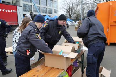 Tony darów dla walczącej Ukrainy, fot. B Świerzowski, Jan Graczyński (dron) - zdjęcie 22