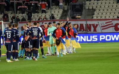 Dzień Kibica Cracovii. Solidarni z Ukrainą podczas meczu z Niecieczą - zdjęcie 2