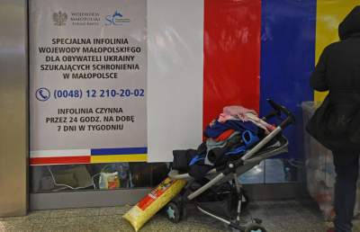 Dworzec Główny: punkt recepcyjny dla uchodźców z Ukrainy - zdjęcie 21