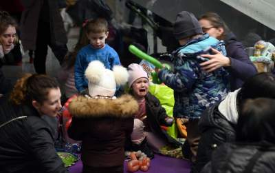 Krakowski dworzec tułaczy. Dzień szesnasty. Fot. Marek Lasyk - zdjęcie 9