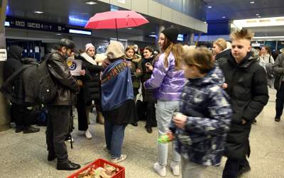 Krakowski dworzec tułaczy. Dzień szesnasty. Fot. Marek Lasyk - zdjęcie 12