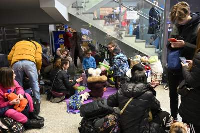 Krakowski dworzec tułaczy. Dzień szesnasty. Fot. Marek Lasyk - zdjęcie 7