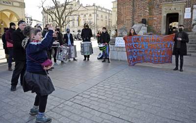 Ukraina naszą siostrą. Manifa solidaryzuje się z walczącą Ukrainą - zdjęcie 4