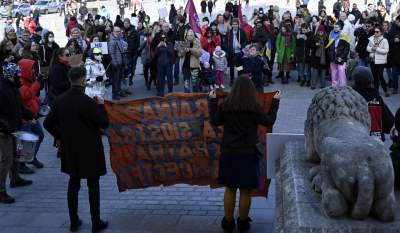 Ukraina naszą siostrą. Manifa solidaryzuje się z walczącą Ukrainą - zdjęcie 11