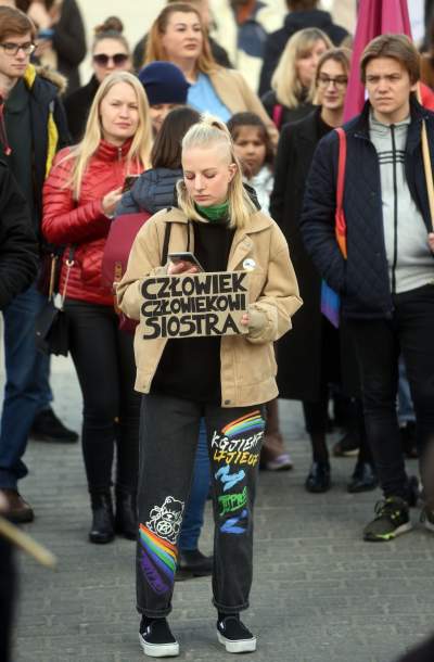 Ukraina naszą siostrą. Manifa solidaryzuje się z walczącą Ukrainą - zdjęcie 16