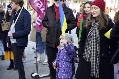 Ukraina naszą siostrą. Manifa solidaryzuje się z walczącą Ukrainą - zdjęcie 3