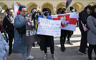 Ukraina naszą siostrą. Manifa solidaryzuje się z walczącą Ukrainą - zdjęcie 6