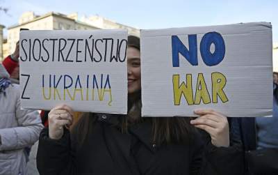 Ukraina naszą siostrą. Manifa solidaryzuje się z walczącą Ukrainą - zdjęcie 8