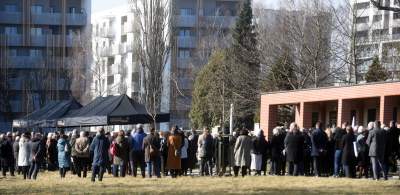 Kraków pożegnał Zofię Gołubiew, spoczęła w Alei Zasłużonych - zdjęcie 16