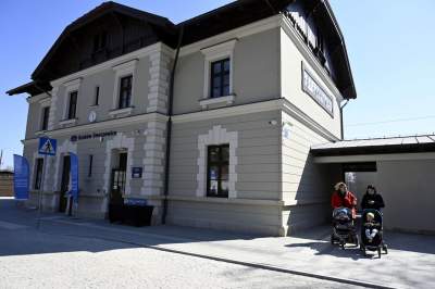 Kraków Swoszowice: XIX-wieczny dworzec odzyskał blask - zdjęcie 3