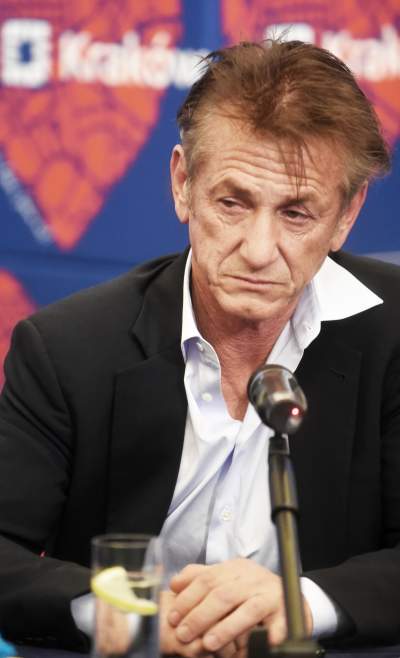 Sean Penn w Krakowie. W obiektywie Marka Lasyka - zdjęcie 15