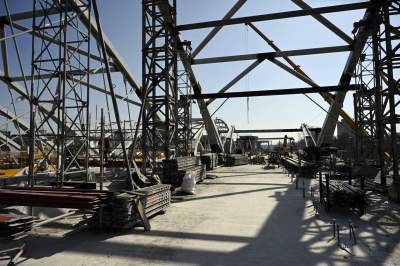 Drugi, nowy most kolejowy nad Wisłą prawie gotowy - zdjęcie 14