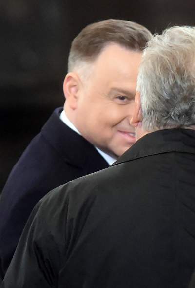 Wszystkie twarze prezydenta Dudy. W obiektywie Marka Lasyka - zdjęcie 6