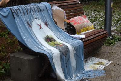 Skwer Wolnej Ukrainy. Tu znajduje się Konsulat Generalny Rosji - zdjęcie 11