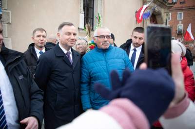 Wawel: obchody 12. rocznicy katastrofy w Smoleńsku (fot. Jan Graczyński) - zdjęcie 14