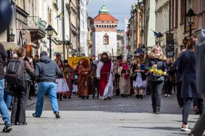 Niedziela Palmowa w Krakowie w obiektywie Jana Graczyńskiego - zdjęcie 8