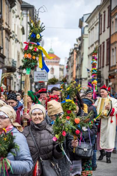 Niedziela Palmowa w Krakowie w obiektywie Jana Graczyńskiego - zdjęcie 11