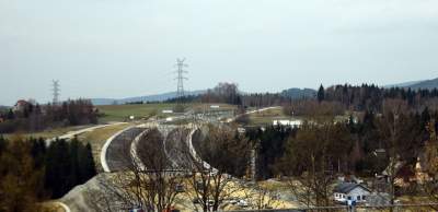 A na budowie nowej "zakopianki" praca wre... - zdjęcie 18