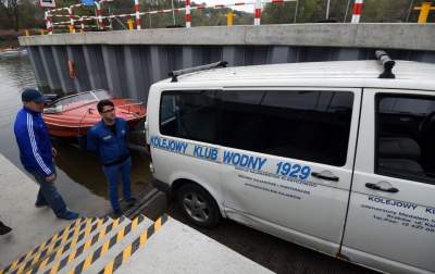 Pierwsza w Krakowie pochylnia do wodowania łódek na Wisłę - zdjęcie 10