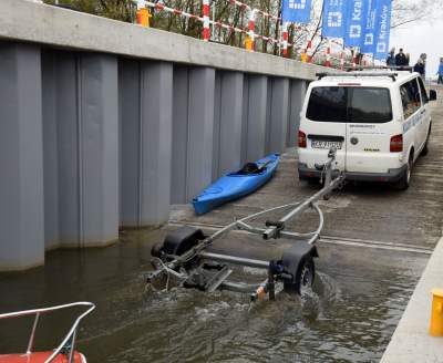 Pierwsza w Krakowie pochylnia do wodowania łódek na Wisłę - zdjęcie 12