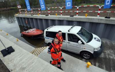 Pierwsza w Krakowie pochylnia do wodowania łódek na Wisłę - zdjęcie 6