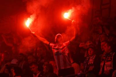 Emocje były, goli zabrakło. Krakowskie derby w obiektywie - zdjęcie 8