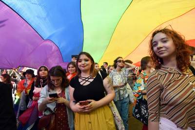 Radosny Marsz Równości w Krakowie: tu jest normalna Polska - zdjęcie 43