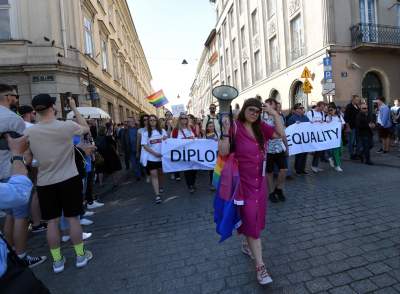 Radosny Marsz Równości w Krakowie: tu jest normalna Polska - zdjęcie 28
