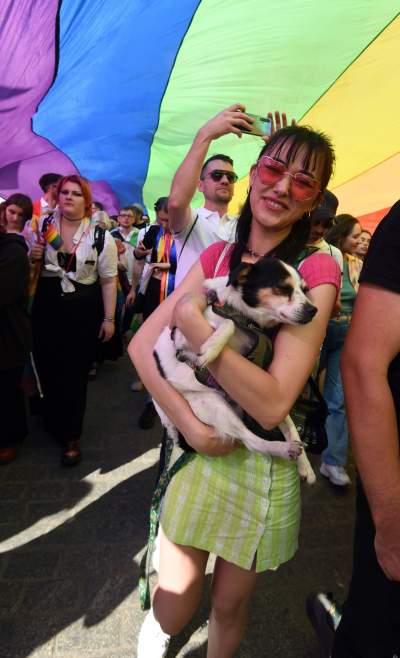 Radosny Marsz Równości w Krakowie: tu jest normalna Polska - zdjęcie 41