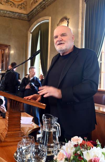 Andrzej Mleczko odbiera tytuł honorowego obywatela Krakowa, fot. Marek Lasyk - zdjęcie 25