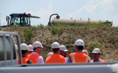 Gospodarska wizyta ministra na Północnej Obwodnicy Krakowa - zdjęcie 33