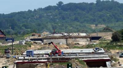 Gospodarska wizyta ministra na Północnej Obwodnicy Krakowa - zdjęcie 43