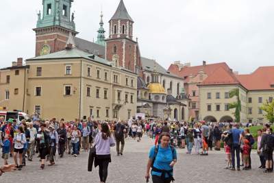 Tak abp Jędraszewski żegnał pielgrzymów. Entuzjazm kilku tysięcy osób - zdjęcie 1