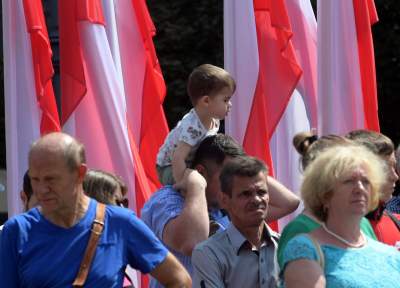 Tak Kraków świętował dzień Wojska Polskiego. Msza, złożenie kwiatów... - zdjęcie 7