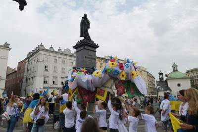 Marsz Niepodlegoci Ukrainy, fot. Marek Lasyk - zdjęcie 7